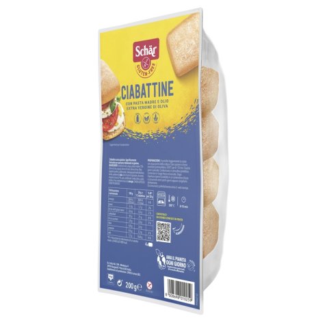 SCHAR CIABATTINA 200 G SCHAR CIABATTINA 200 G