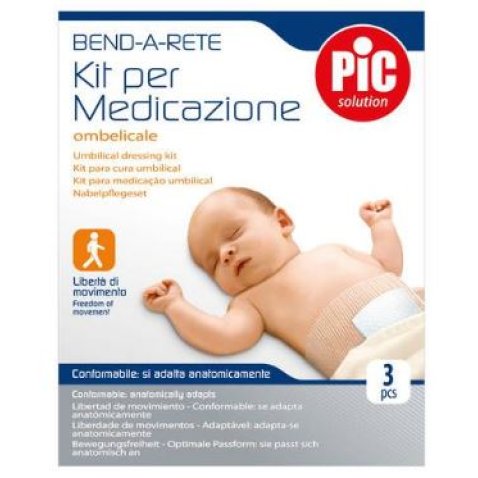 KIT MEDICAZIONE BENDA A RETE OMBELICALE