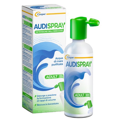 SOLUZIONE DI ACQUA DI MARE IPERTONICA AUDISPRAY ADULT IGIENEORECCHIO SPRAY SENZA GAS 50 ML