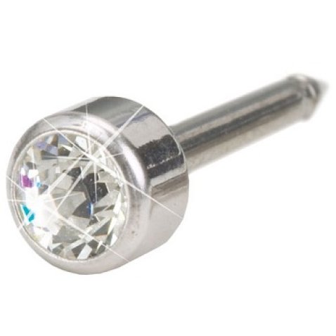 BLOMDAHL FORALOBO ST BEZEL 4MM CRYSTAL BLOMDAHL FORALOBO ST BEZEL 4MM CRYSTAL