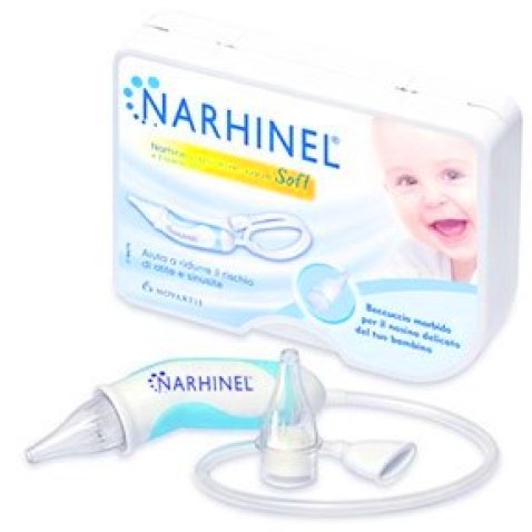 ASPIRATORE NASALE NARHINEL SOFT 1 PEZZO + 2 RICAMBI ASPIRATORE NASALE NARHINEL SOFT 1 PEZZO + 2 RICAMBI