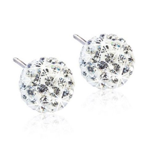 BLOMDAHL GIOIELLO NT CRYSTAL BALL 6MM WHITE