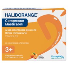 HALIBORANGE 30 COMPRESSE MASTICABILI 450MG HALIBORANGE 30 COMPRESSE MASTICABILI 450MG