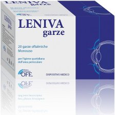 LENIVA GARZE OFTALMICHE 20 PEZZI LENIVA GARZE OFTALMICHE 20 PEZZI