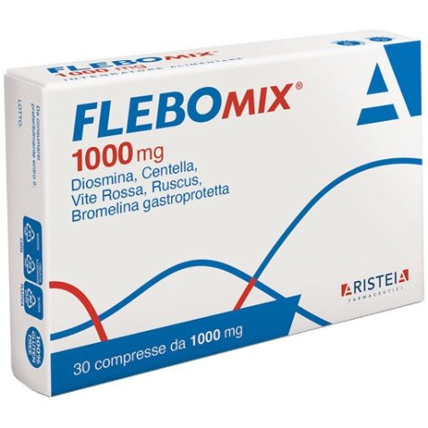 FLEBOMIX 1000 MG 30 COMPRESSE FLEBOMIX 1000 MG 30 COMPRESSE