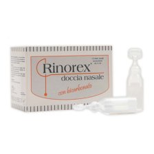 FIALA PER DOCCIA NASALE RINOREX BICARBONATO 15 FIALE 5 ML FIALA PER DOCCIA NASALE RINOREX BICARBONATO 15 FIALE 5 ML