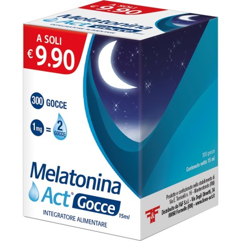 MELATONINA ACT GOCCE 15 ML MELATONINA ACT GOCCE 15 ML