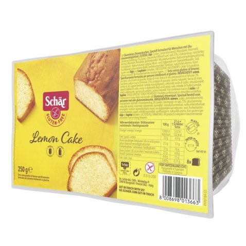 SCHAR LEMON CAKE 250 G SCHAR LEMON CAKE 250 G