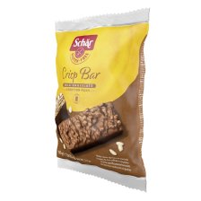SCHAR CRISP BAR WAFERS CON NOCCIOLE RICOPERTI DI RISO SOFFIATO E CIOCCOLATO AL LATTE 3 PORZIONI DA 35 G