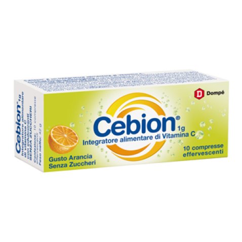 CEBION EFFERVESCENTE VIT C SENZA ZUCCHERO 10 COMPRESSE CEBION EFFERVESCENTE VIT C SENZA ZUCCHERO 10 COMPRESSE