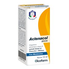 ACTENACOL GOCCE 12 ML CON MELATONINA ACTENACOL GOCCE 12 ML CON MELATONINA