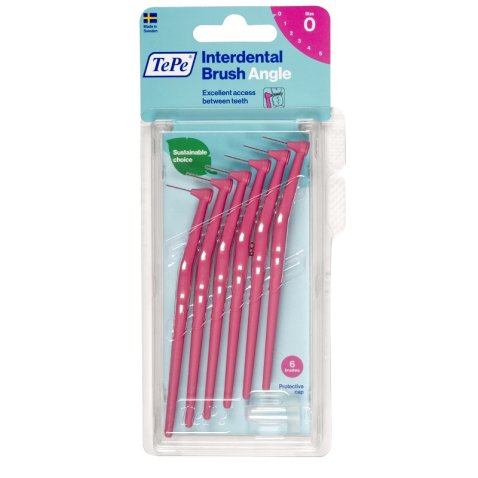 TEPE ANGLE SCOVOLINO ROSA 0,4MM 6 PEZZI TEPE ANGLE SCOVOLINO ROSA 0,4MM 6 PEZZI