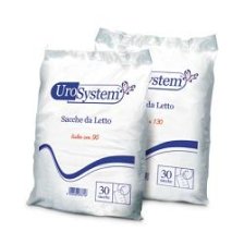 SACCA DI DRENAGGIO DA LETTO PER INCONTINENZA UROSYSTEM TUBO130 CM SENZA SCARICO 30 PEZZI SACCA DI DRENAGGIO DA LETTO PER INCONTINENZA UROSYSTEM TUBO130 CM SENZA SCARICO 30 PEZZI