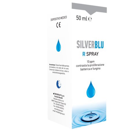 SILVER BLU R SPRAY NASALE 50 ML SILVER BLU R SPRAY NASALE 50 ML
