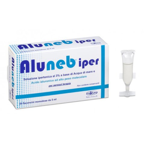 ALUNEB SOLUZIONE IPERTONICA 20 FLACONCINI MONODOSE DA 5 ML ALUNEB SOLUZIONE IPERTONICA 20 FLACONCINI MONODOSE DA 5 ML