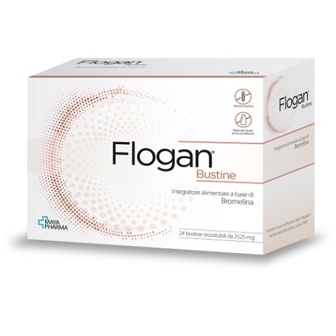 FLOGAN 24 BUSTINE OROSOLUBILI DA 2525 MG