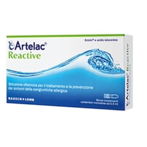 ARTELAC REACTIVE SOLUZIONE OFTALMICA MONODOSE 20 UNITA' DA 0,5 ML ARTELAC REACTIVE SOLUZIONE OFTALMICA MONODOSE 20 UNITA' DA 0,5 ML