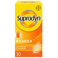 SUPRADYN RICARICA 30 COMPRESSE EFFERVESCENTI SUPRADYN RICARICA 30 COMPRESSE EFFERVESCENTI