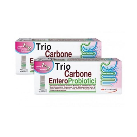 TRIOCARBONE ENTEROPROBIOTICI 7 FLACONCINI X 10 ML TRIOCARBONE ENTEROPROBIOTICI 7 FLACONCINI X 10 ML