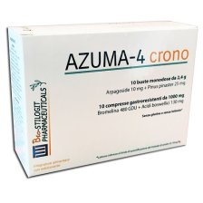 AZUMA-4 CRONO 10 COMPRESSE GASTRORESISTENTI + 10 BUSTE AZUMA-4 CRONO 10 COMPRESSE GASTRORESISTENTI + 10 BUSTE