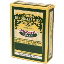 RINOSTIL GOCCE NASALI FLACONE 30ML OLIO RINOBALSAMICO PER LAPROTEZIONE DELLA MUCOSA NASALE E LA PULIZIA DELLE FOSSE NASALI RINOSTIL GOCCE NASALI FLACONE 30ML OLIO RINOBALSAMICO PER LAPROTEZIONE DELLA MUCOSA NASALE E LA PULIZIA DELLE FOSSE NASALI