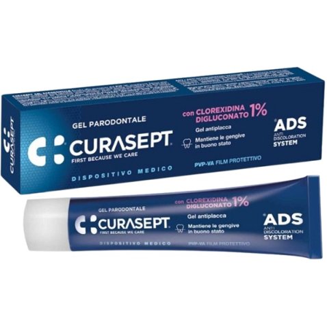 CURASEPT ADS GEL PARODONTALE CLOREXIDINA DIGLUCONATO 1% 30 ML CURASEPT ADS GEL PARODONTALE CLOREXIDINA DIGLUCONATO 1% 30 ML