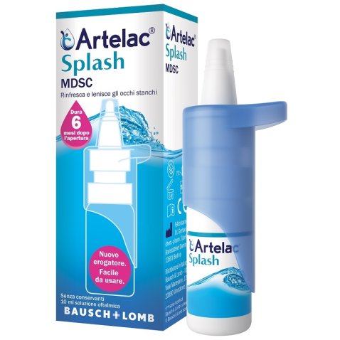 ARTELAC SPLASH MULTIDOSE GOCCE OCULARI FLACONE 10 ML ARTELAC SPLASH MULTIDOSE GOCCE OCULARI FLACONE 10 ML