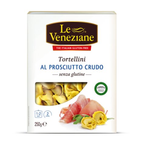 LE VENEZIANE TORTELLINI PROSCIUTTO CRUDO 250 G LE VENEZIANE TORTELLINI PROSCIUTTO CRUDO 250 G