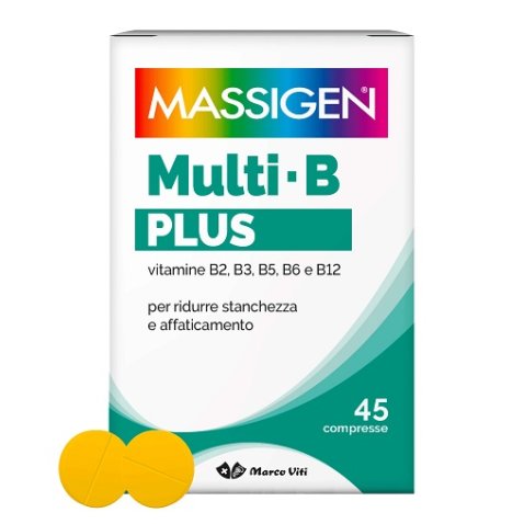 MASSIGEN MULTI B PLUS 45 COMPRESSE RIVESTITE MASSIGEN MULTI B PLUS 45 COMPRESSE RIVESTITE