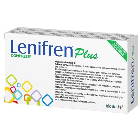 LENIFREN PLUS 30 COMPRESSE LENIFREN PLUS 30 COMPRESSE
