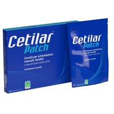 CEROTTO MONOUSO CETILAR PATCH PER ARTICOLAZIONI MUSCOLI E TENDINI 5 PEZZI CEROTTO MONOUSO CETILAR PATCH PER ARTICOLAZIONI MUSCOLI E TENDINI 5 PEZZI
