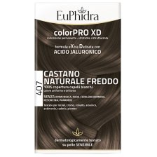 EUPHIDRA COLORPRO XD 407 CASTANO NATURALE F COLORE + ATTIVANTE + BALSAMO + CUFFIA + GUANTI EUPHIDRA COLORPRO XD 407 CASTANO NATURALE F COLORE + ATTIVANTE + BALSAMO + CUFFIA + GUANTI