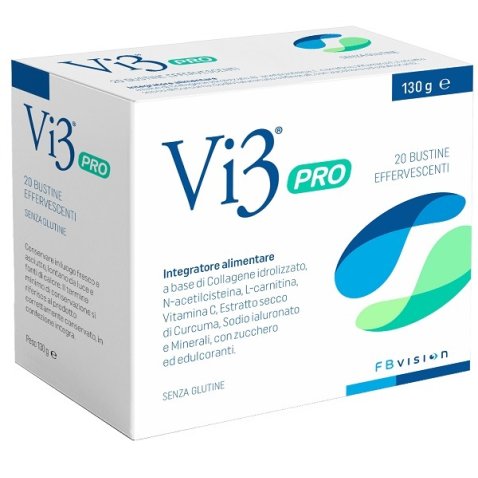 VI3 PRO 20 BUSTINE EFFERVESCENTI VI3 PRO 20 BUSTINE EFFERVESCENTI
