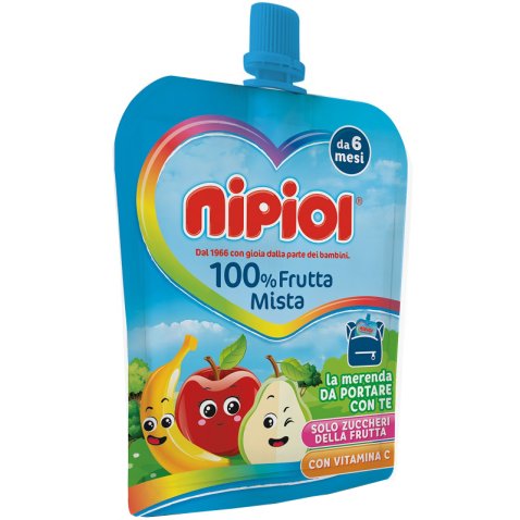 NIPIOL PUREA POUCH FRUTTA MISTA 85 G NIPIOL PUREA POUCH FRUTTA MISTA 85 G