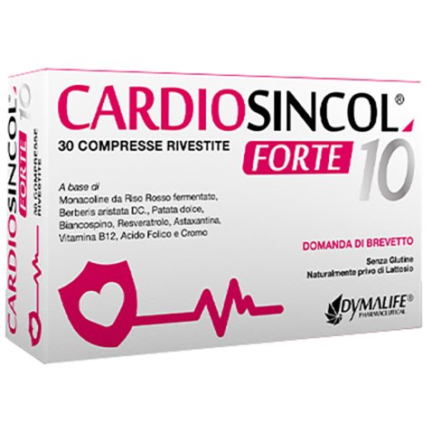 CARDIOSINCOL 10 FORTE 30 COMPRESSE RIVESTITE CARDIOSINCOL 10 FORTE 30 COMPRESSE RIVESTITE