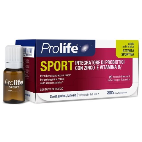 PROLIFE SPORT 10 FLACONCINI DA 8 ML PROLIFE SPORT 10 FLACONCINI DA 8 ML