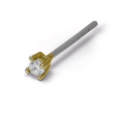 VERAME' ORECCHINO SINGOLO SARA ORO