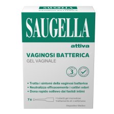 SAUGELLA ATTIVA VAGINOSI BATTERICA GEL VAGINALE 7 TUBETTI MONODOSE SAUGELLA ATTIVA VAGINOSI BATTERICA GEL VAGINALE 7 TUBETTI MONODOSE