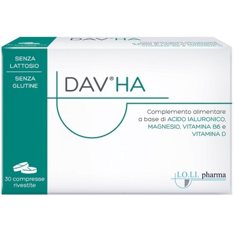 DAV HA 30 COMPRESSE NUOVA FORMULAZIONE 1,08 G DAV HA 30 COMPRESSE NUOVA FORMULAZIONE 1,08 G