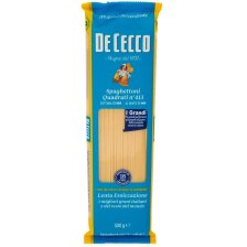 DE CECCO SPAGHETTI QUADRATI N413 NUOVA RICETTA 400 G DE CECCO SPAGHETTI QUADRATI N413 NUOVA RICETTA 400 G