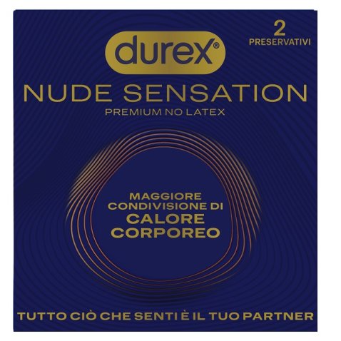 PRESERVATIVO DUREX NUDE SENSATION 2 PEZZI