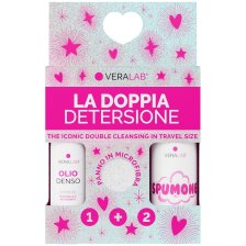 VERALAB KIT LA DOPPIA DETERSIONE TRAVEL 1 OLIO DENSO 30 ML +1 SPUMONE 50 ML VERALAB KIT LA DOPPIA DETERSIONE TRAVEL 1 OLIO DENSO 30 ML +1 SPUMONE 50 ML