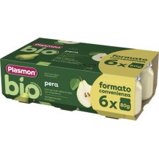 PLASMON BIO OMOGENEIZZATO PERA 6 PEZZI DA 80 G PLASMON BIO OMOGENEIZZATO PERA 6 PEZZI DA 80 G