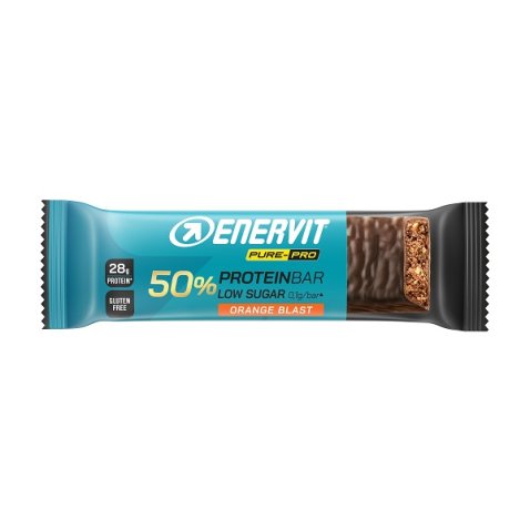 ENERVIT PURE PRO BAR 50% ORANGE BLAST 55 G