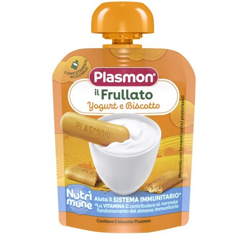 PLASMON IL FRULLATO BISCOTTO & YOGURT 85 G PLASMON IL FRULLATO BISCOTTO & YOGURT 85 G