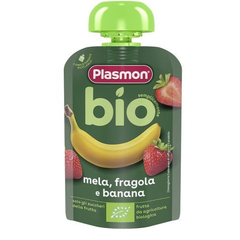 PLASMON OMOGENEIZZATO BIO BANANA FRAGOLA 100 G PLASMON OMOGENEIZZATO BIO BANANA FRAGOLA 100 G