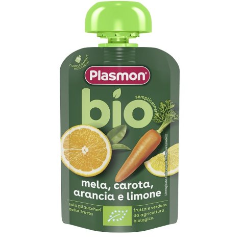 PLASMON OMOGENEIZZATO BIO CAROTA ARANCIA LIMONE 100 G PLASMON OMOGENEIZZATO BIO CAROTA ARANCIA LIMONE 100 G