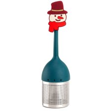 NEAVITA FILTRO IN ACCIAIO E SILICONE PUPAZZO DI NEVE NEAVITA FILTRO IN ACCIAIO E SILICONE PUPAZZO DI NEVE