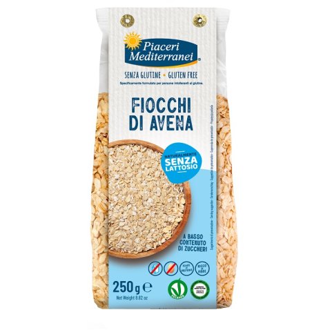 PIACERI MEDITERRANEI FIOCCHI AVENA 250 G PIACERI MEDITERRANEI FIOCCHI AVENA 250 G