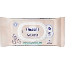 FISSAN SALVIETTE DELICATE NEW 70 PEZZI FISSAN SALVIETTE DELICATE NEW 70 PEZZI